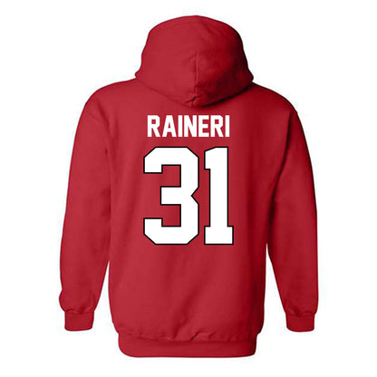 Texas Tech - NCAA Baseball : Kaysen Raineri - Sports Shersey Hooded Sweatshirt-1