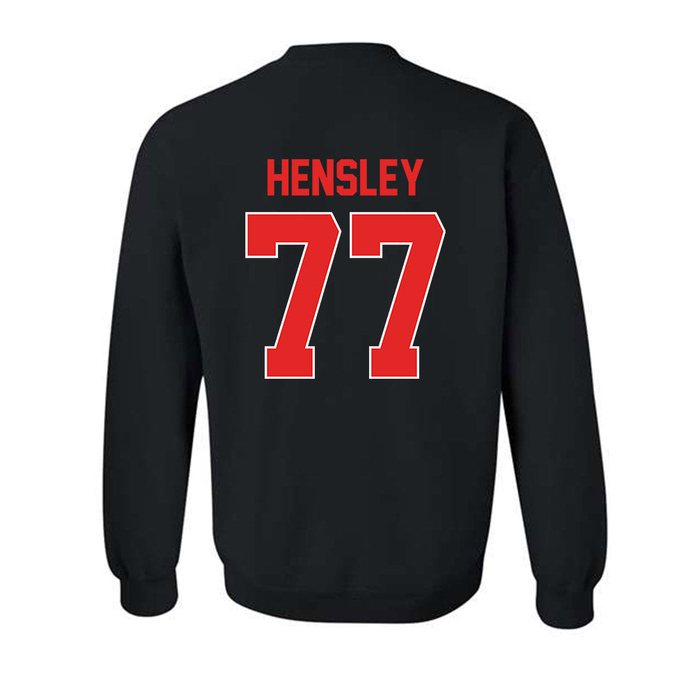 Texas Tech - NCAA Softball : Timber Hensley - Sports Shersey Crewneck Sweatshirt-1