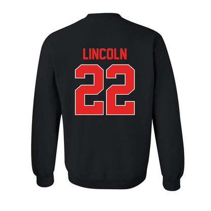 Texas Tech - NCAA Softball : Samantha Lincoln - Sports Shersey Crewneck Sweatshirt