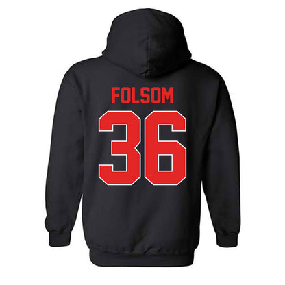 Texas Tech - NCAA Softball : Maddie Folsom - Sports Shersey Hooded Sweatshirt-1