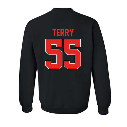 Texas Tech - NCAA Softball : Kaitlyn Terry - Sports Shersey Crewneck Sweatshirt-1