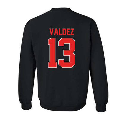 Texas Tech - NCAA Softball : Victoria Valdez - Sports Shersey Crewneck Sweatshirt-1