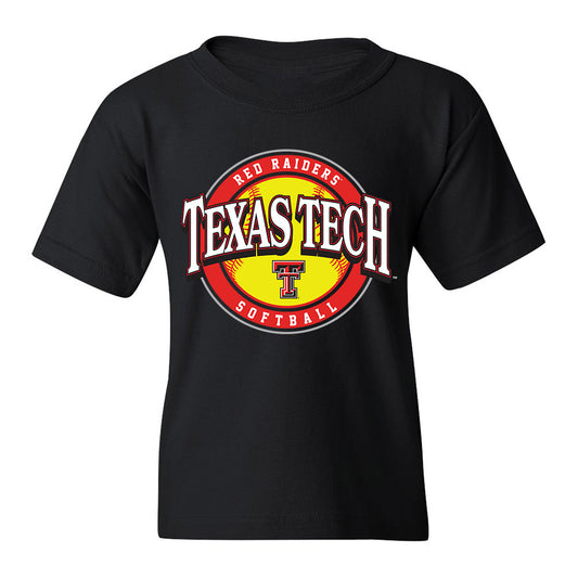 Texas Tech - NCAA Softball : Kiley Huffman - Sports Shersey Youth T-Shirt