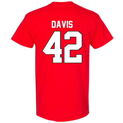 Texas Tech - NCAA Softball : Mihyia Davis - Sports Shersey T-Shirt-1