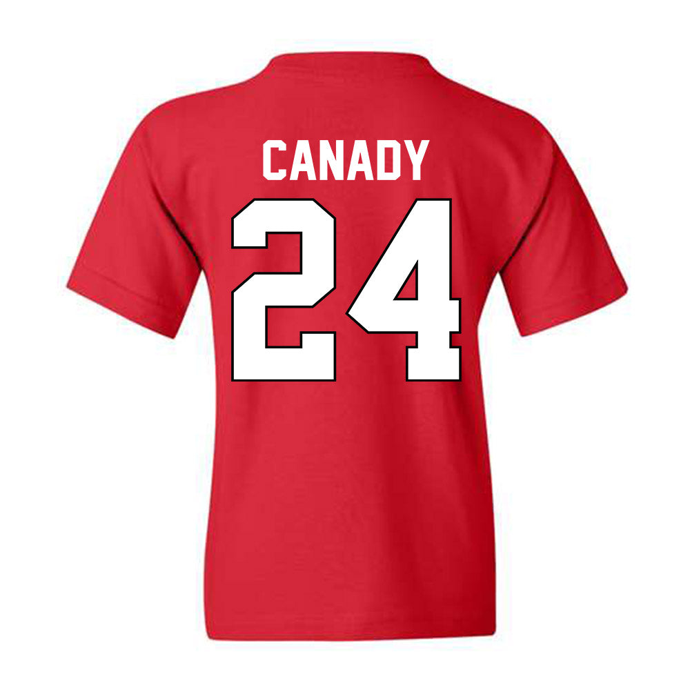 Texas Tech - NCAA Softball : NiJaree Canady - Sports Shersey Youth T-Shirt