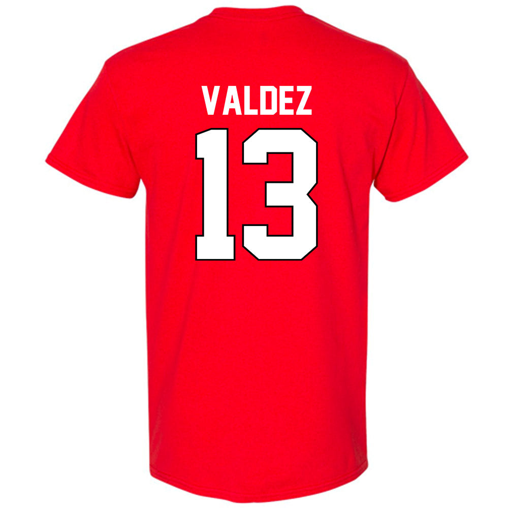 Texas Tech - NCAA Softball : Victoria Valdez - Sports Shersey T-Shirt-1