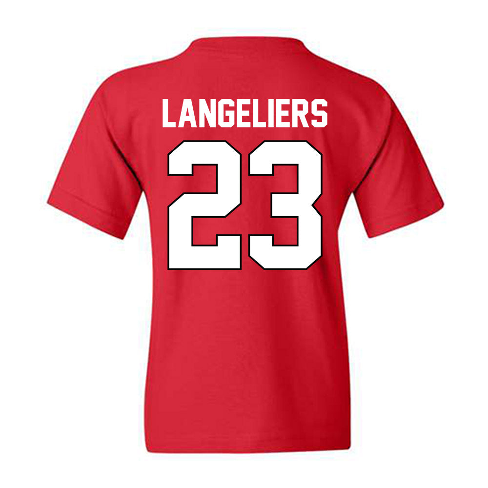 Texas Tech - NCAA Softball : Alexa Langeliers - Sports Shersey Youth T-Shirt-1