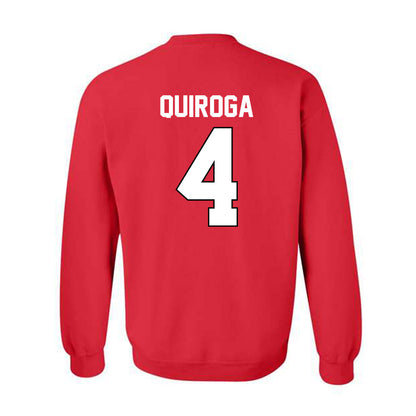 Texas Tech - NCAA Softball : Isabel Quiroga - Sports Shersey Crewneck Sweatshirt-1