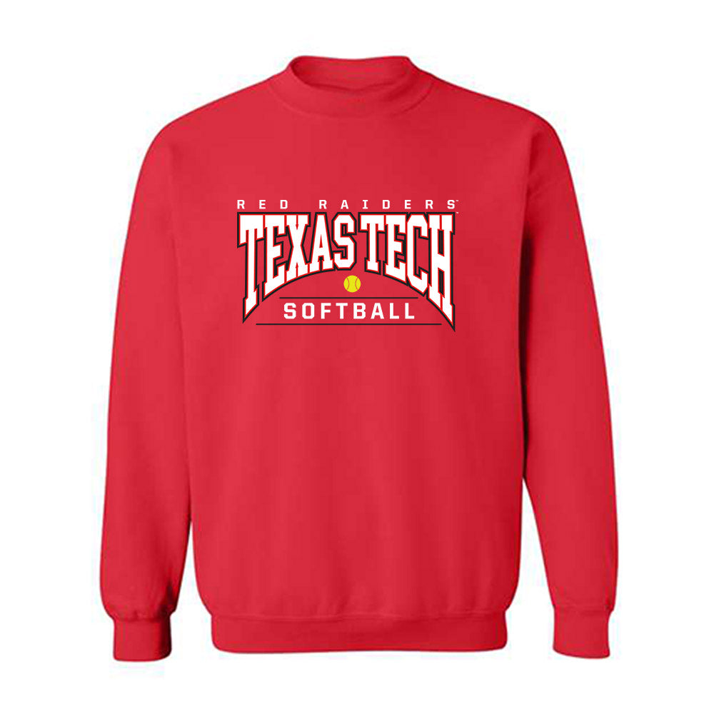 Texas Tech - NCAA Softball : Logan Halleman - Sports Shersey Crewneck Sweatshirt