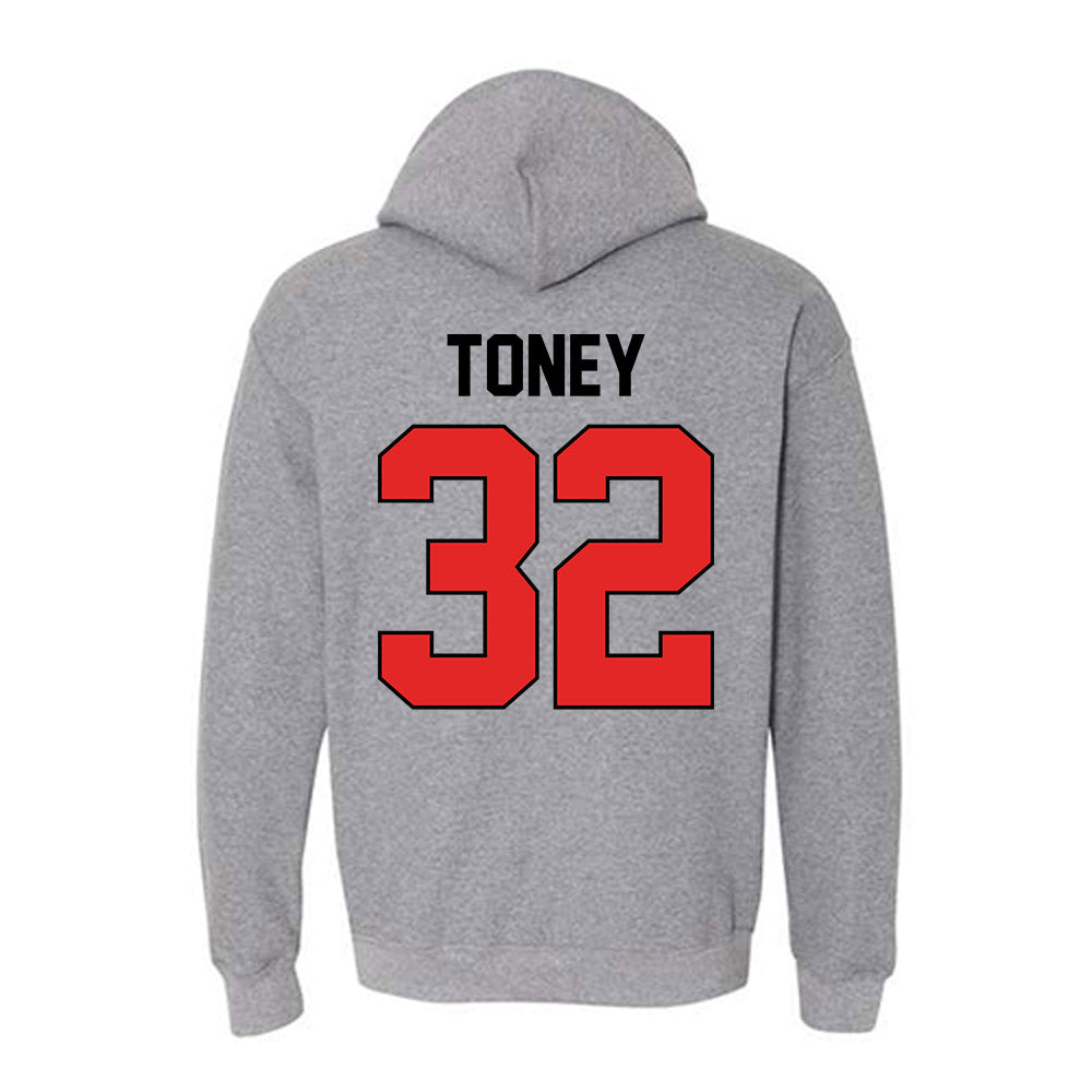 Texas Tech - NCAA Softball : Hailey Toney - Sports Shersey Hooded Sweatshirt