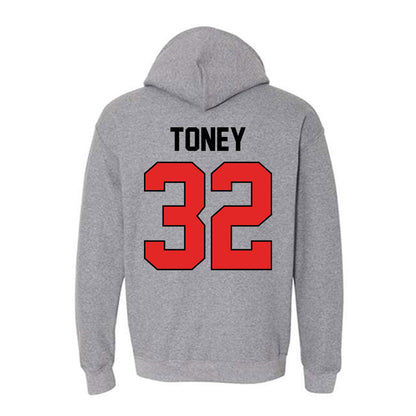 Texas Tech - NCAA Softball : Hailey Toney - Sports Shersey Hooded Sweatshirt
