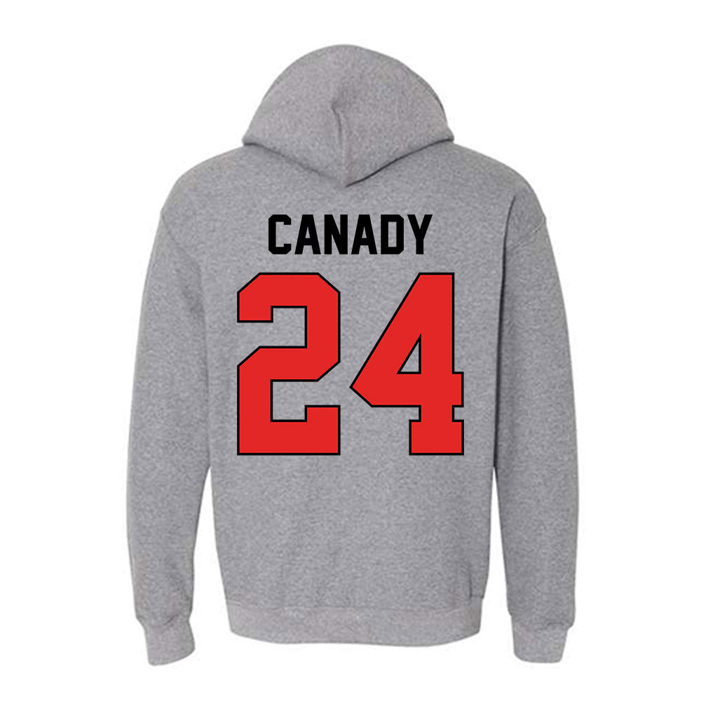 Texas Tech - NCAA Softball : NiJaree Canady - Sports Shersey Hooded Sweatshirt