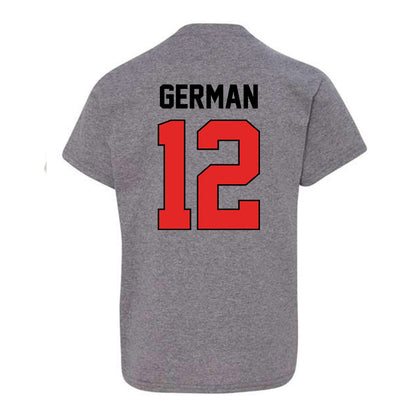 Texas Tech - NCAA Softball : Anya German - Sports Shersey Youth T-Shirt