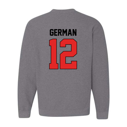 Texas Tech - NCAA Softball : Anya German - Sports Shersey Crewneck Sweatshirt