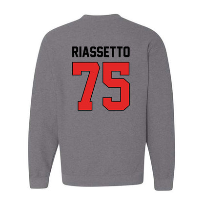 Texas Tech - NCAA Softball : Chloe Riassetto - Sports Shersey Crewneck Sweatshirt