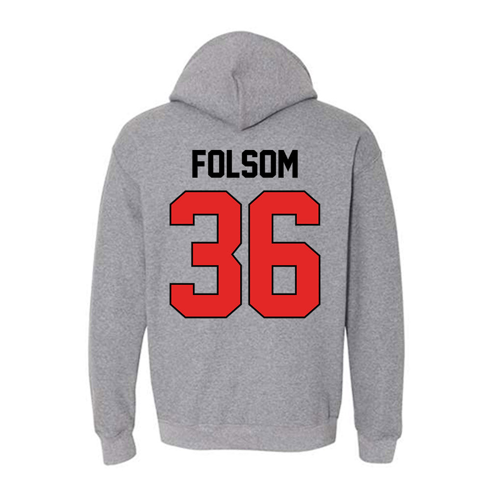 Texas Tech - NCAA Softball : Maddie Folsom - Sports Shersey Hooded Sweatshirt-1