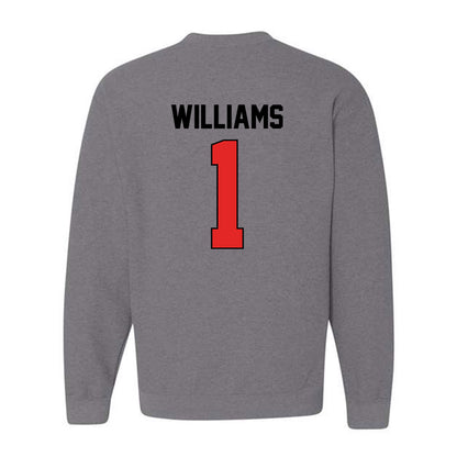 Texas Tech - NCAA Softball : Mia Williams - Sports Shersey Crewneck Sweatshirt-1