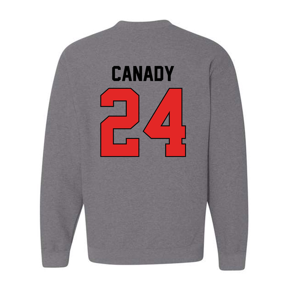 Texas Tech - NCAA Softball : NiJaree Canady - Sports Shersey Crewneck Sweatshirt