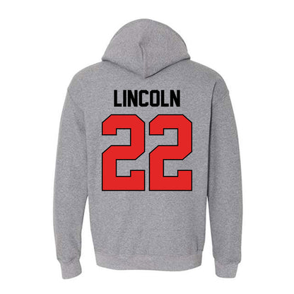 Texas Tech - NCAA Softball : Samantha Lincoln - Sports Shersey Hooded Sweatshirt
