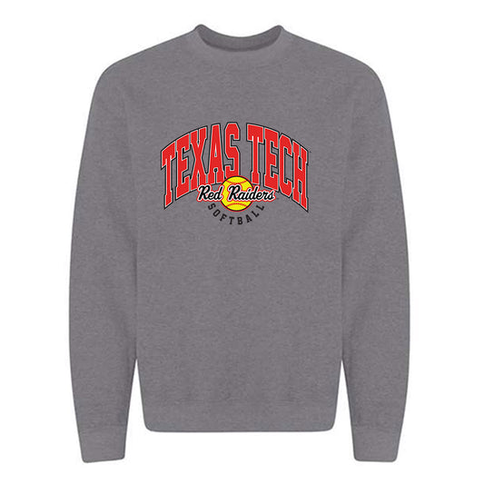 Texas Tech - NCAA Softball : Kiley Huffman - Sports Shersey Crewneck Sweatshirt