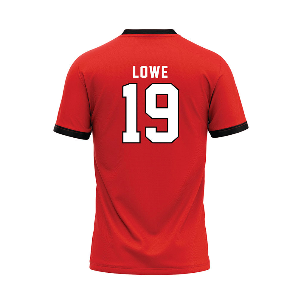 Texas Tech - NCAA Baseball : Jonny Lowe - Baseball Jersey-1