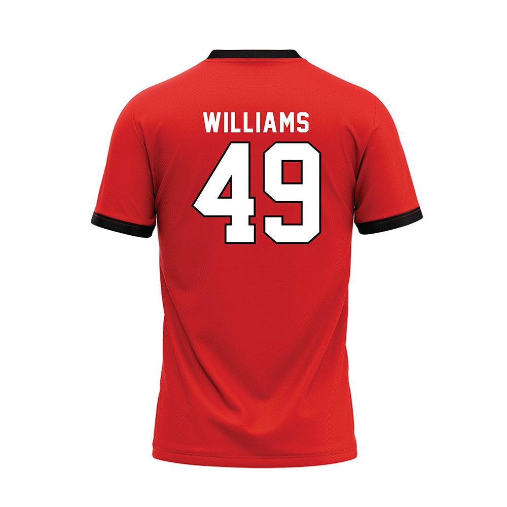 Texas Tech - NCAA Baseball : Carter Williams - Baseball Jersey-1
