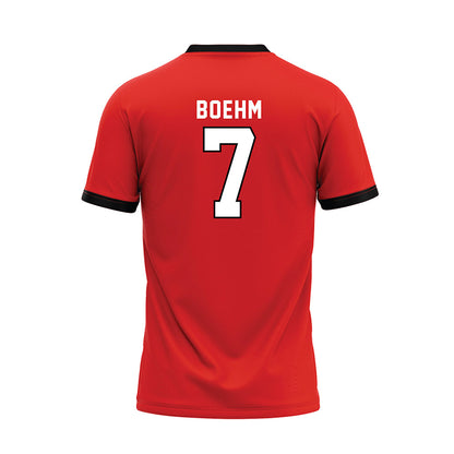 Texas Tech - NCAA Baseball : Garet Boehm - Baseball Jersey-1