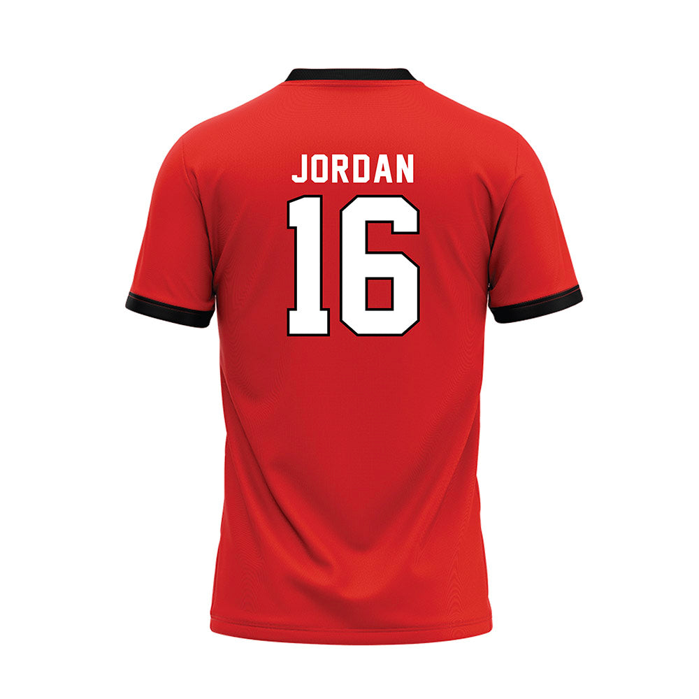 Texas Tech - NCAA Baseball : Will Jordan - Baseball Jersey-1