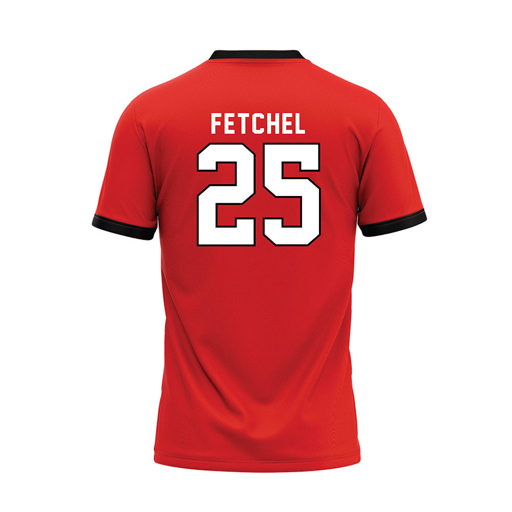 Texas Tech - NCAA Baseball : Zach Fetchel - Baseball Jersey-1
