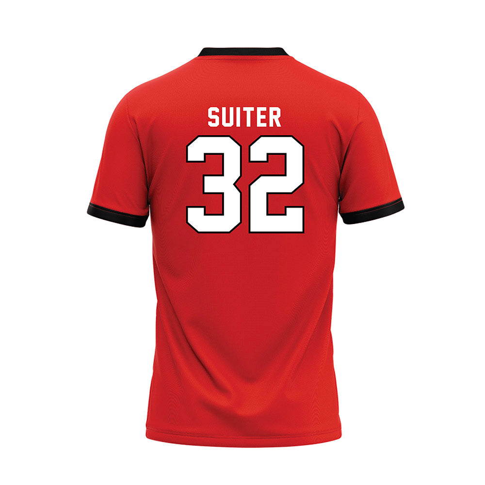 Texas Tech - NCAA Baseball : Bryce Suiter - Baseball Jersey-1