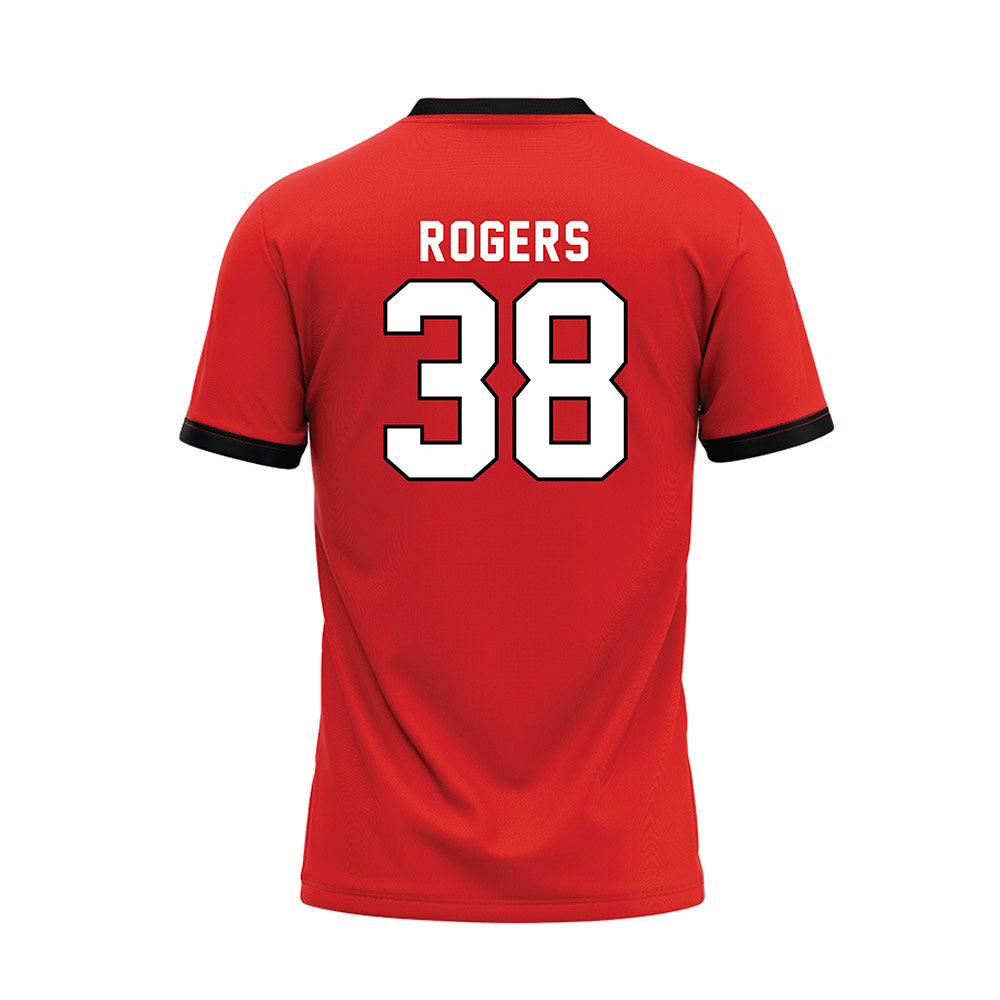 Texas Tech - NCAA Baseball : Jacob Rogers - Baseball Jersey-1