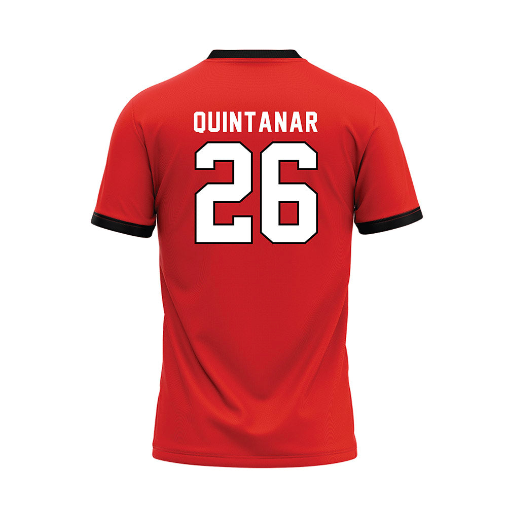 Texas Tech - NCAA Baseball : Matt Quintanar - Baseball Jersey-1
