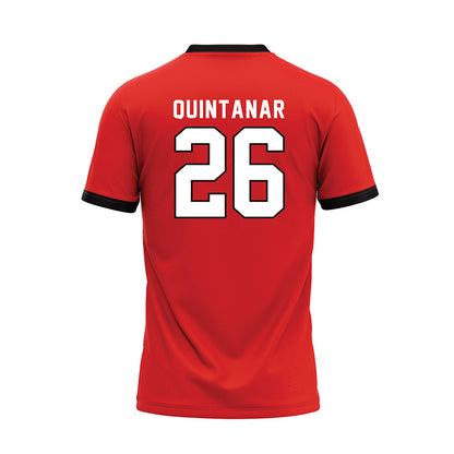 Texas Tech - NCAA Baseball : Matt Quintanar - Baseball Jersey-1