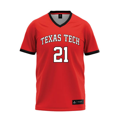 Texas Tech - NCAA Baseball : Jackson Burns - Jersey-0