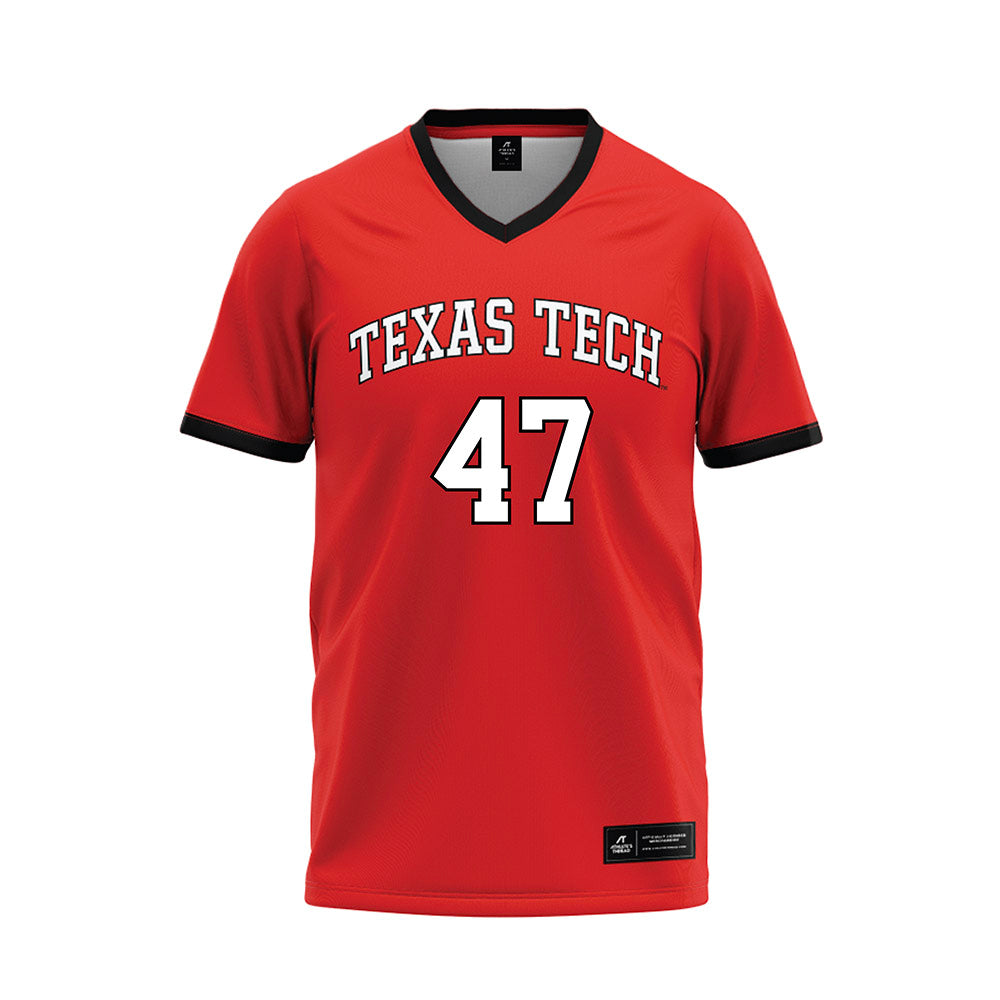 Texas Tech - NCAA Baseball : Logan Addison - Baseball Jersey-0