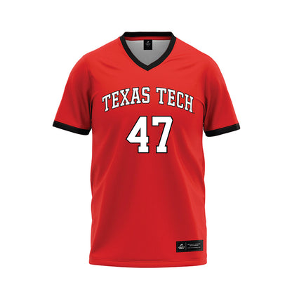 Texas Tech - NCAA Baseball : Logan Addison - Baseball Jersey-0