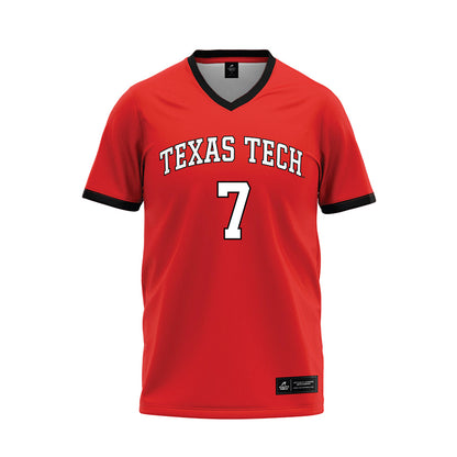 Texas Tech - NCAA Baseball : Garet Boehm - Baseball Jersey-0