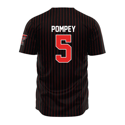 Texas Tech - NCAA Baseball : Timothy Pompey - Jersey-1