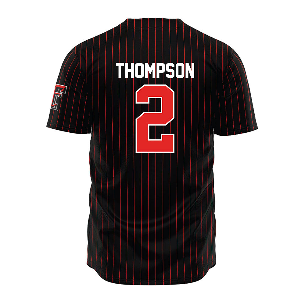 Texas Tech - NCAA Baseball : Kyeler Thompson - Jersey-1