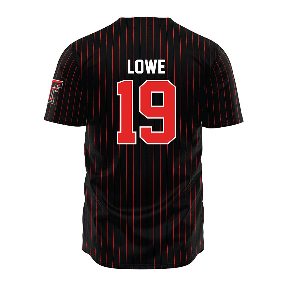 Texas Tech - NCAA Baseball : Jonathan Lowe - Jersey-1