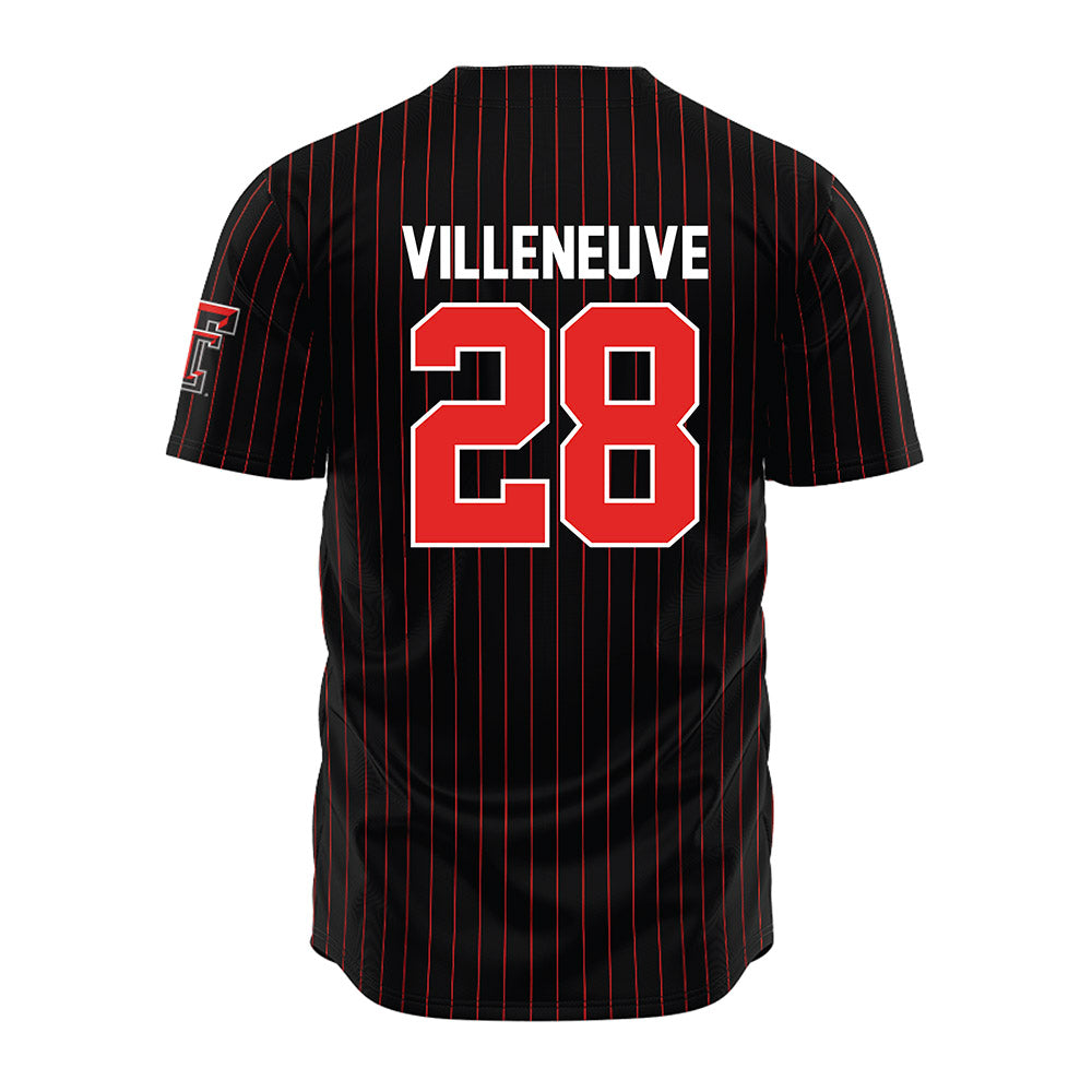 Texas Tech - NCAA Baseball : Robin Villeneuve - Jersey-1