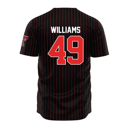 Texas Tech - NCAA Baseball : Carter Williams - Jersey-1