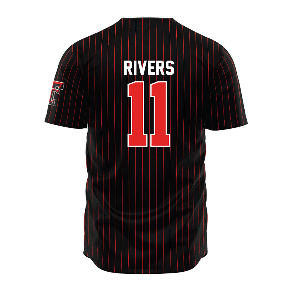 Texas Tech - NCAA Baseball : Davis Rivers - Jersey-1