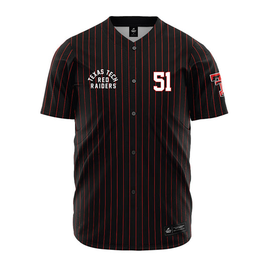 Texas Tech - NCAA Baseball : Jake Spindler - Jersey-0
