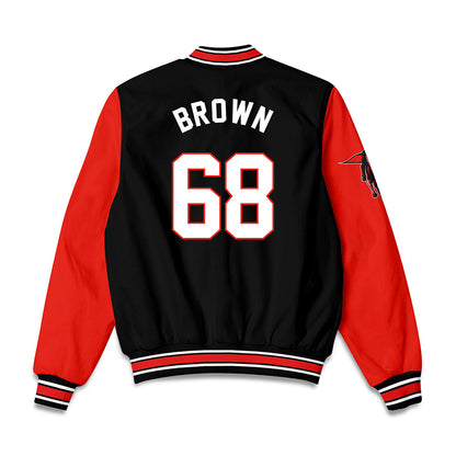 Texas Tech - NCAA Football : Ren Brown - Bomber Jacket-1