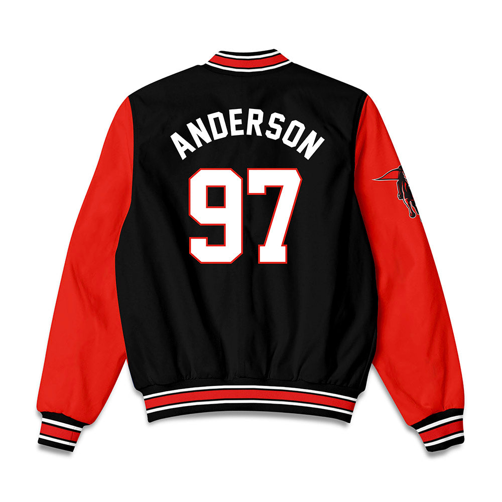 Texas Tech - NCAA Football : Charles Anderson - Bomber Jacket