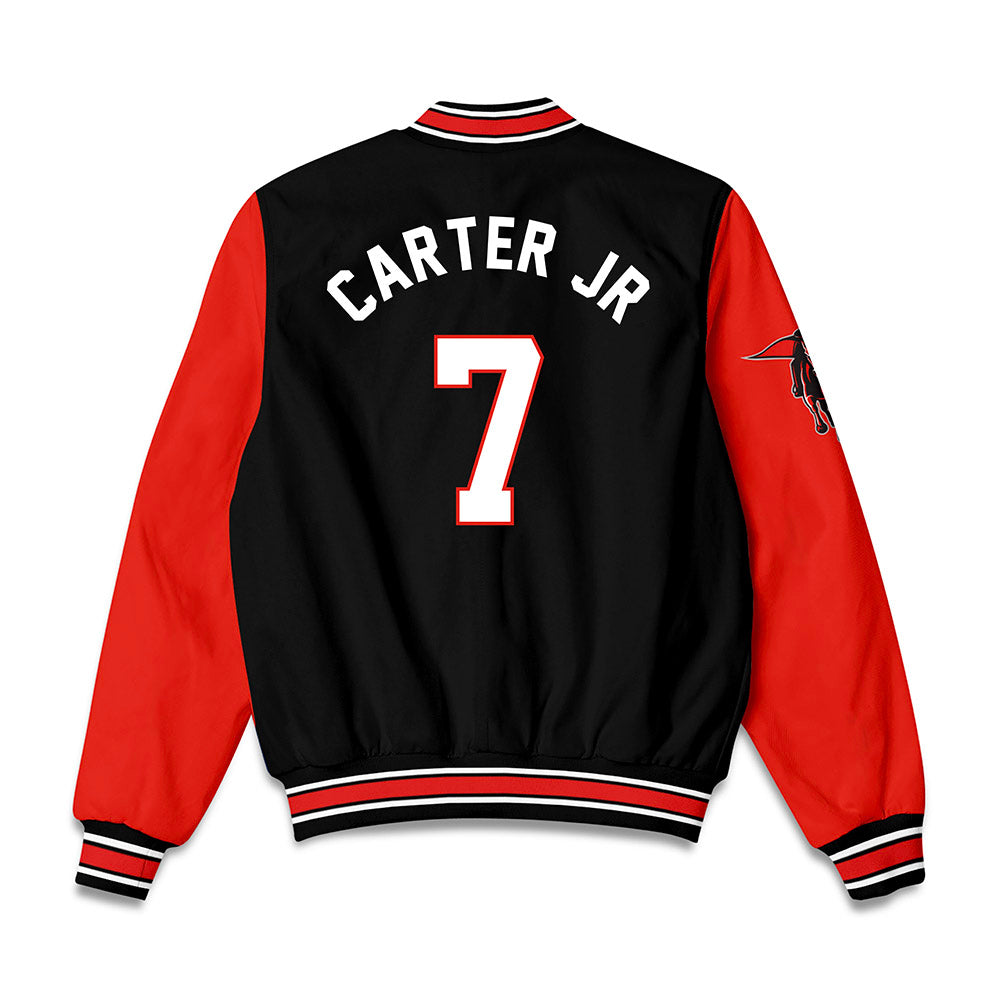 Texas Tech - NCAA Football : Terrance Carter Jr - Bomber Jacket-1