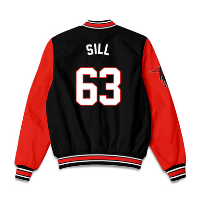 Texas Tech - NCAA Football : Daniel Sill - Bomber Jacket-1