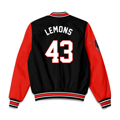 Texas Tech - NCAA Football : Chris Lemons - Bomber Jacket