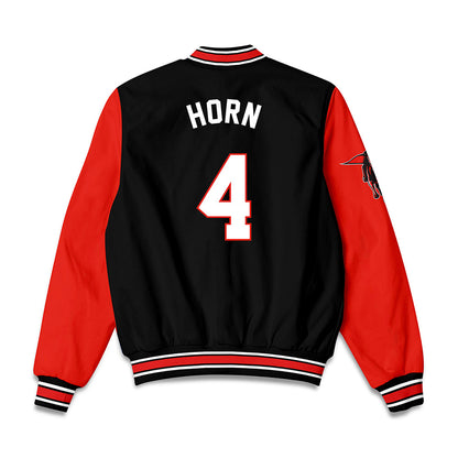 Texas Tech - NCAA Football : Maurion Horn - Bomber Jacket